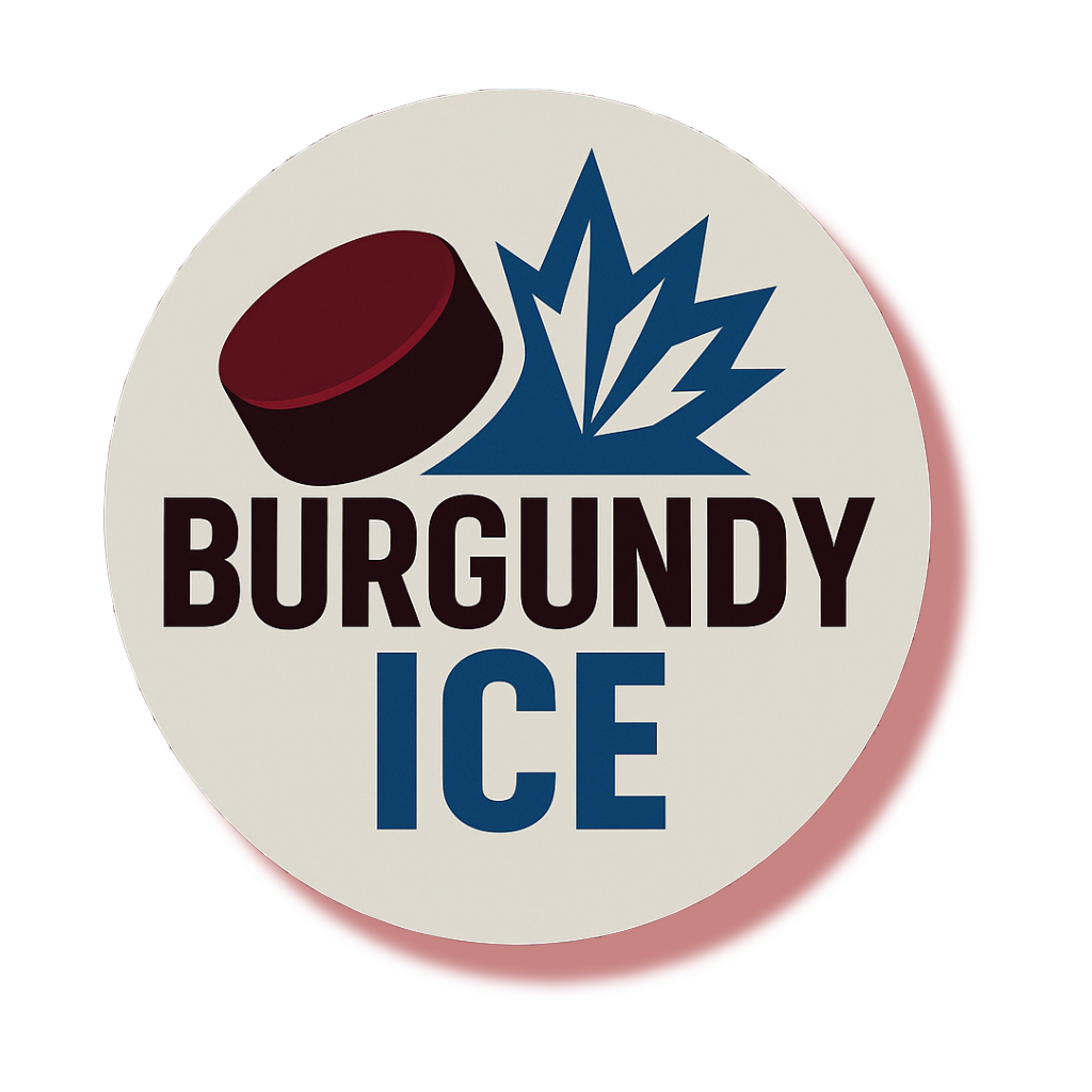 Burgundy Ice Logo